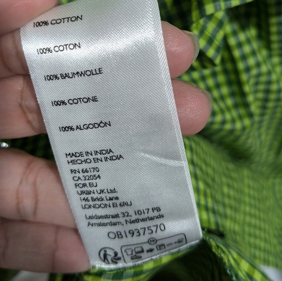 Urban Outfitters Ruffled Mini Babydoll Dress - Picture 6 of 6